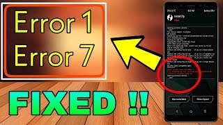 2 METHODS TO FIX quotERROR 7quot IN TWRP 2023 METHOD [upl. by Artenra]