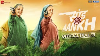 Saand Ki Aankh  Official Trailer Bhumi Pednekar Taapsee Pannu  Tushar Hiranandani [upl. by Amehsyt]