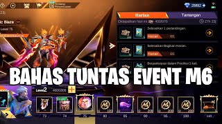 BAHAS TUNTAS EVENT M6 PASS MOBILE LEGENDS  DIJAMIN DAPAT SKIN PRIME CLAUDE MOBILE LEGENDS [upl. by Barnett]