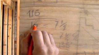 como hacer escaleras de madera 1CALCULO [upl. by Aniretake]