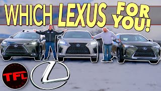 Lexus UX vs NX vs RX I Need A Funky And Fuel Efficient Car Which Should I Buy [upl. by Keverne]