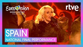 Nebulossa  ZORRA  Spain 🇪🇸  National Final Performance  Eurovision 2024 [upl. by Dincolo]