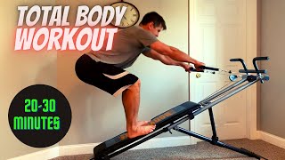 Weider Ultimate Body Works Total Gym Total Body Workout [upl. by Roanna]