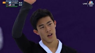 Nathan Chen 2018 Olympics FS Maos Last Dancer NBCSN [upl. by Whiteley295]