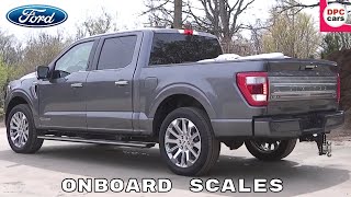 2021 Ford F 150 Onboard Scales and Smart Hitch Tech [upl. by Dailey]