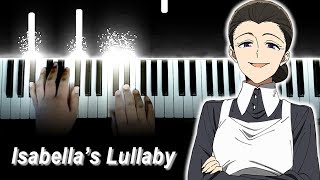 Yakusoku no Neverland Episode 12 Finale OST  Main Theme  quotIsabella’s Lullabyquot Piano [upl. by Magdala]